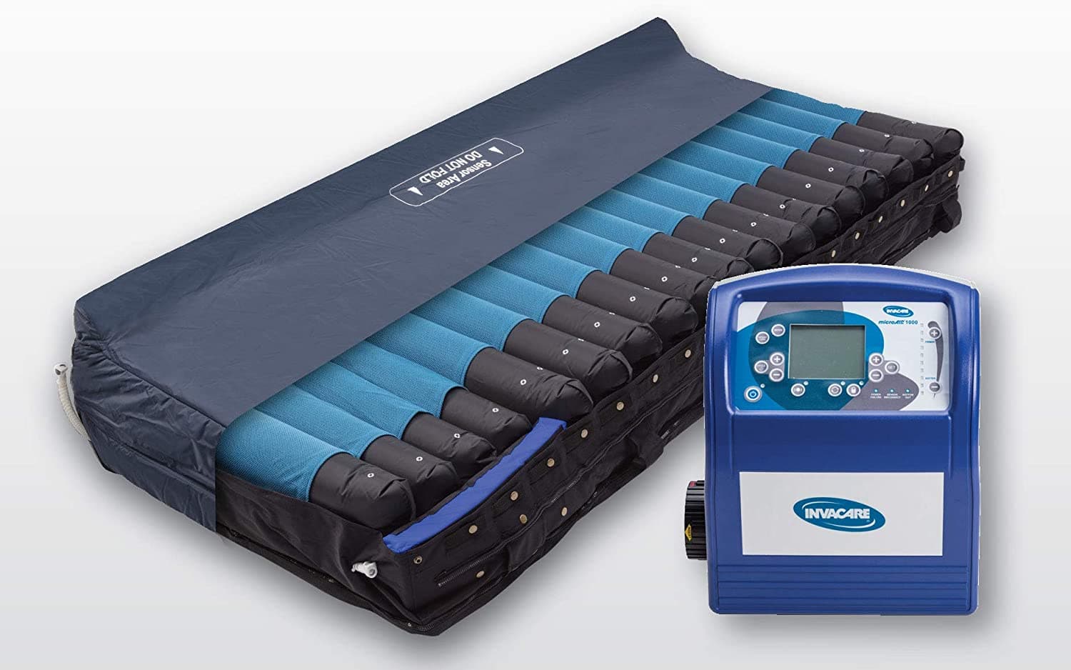 Invacare MicroAIR Alternating Pressure Bariatric Low Air Loss Mattress System - Senior.com Low Air Loss Mattress